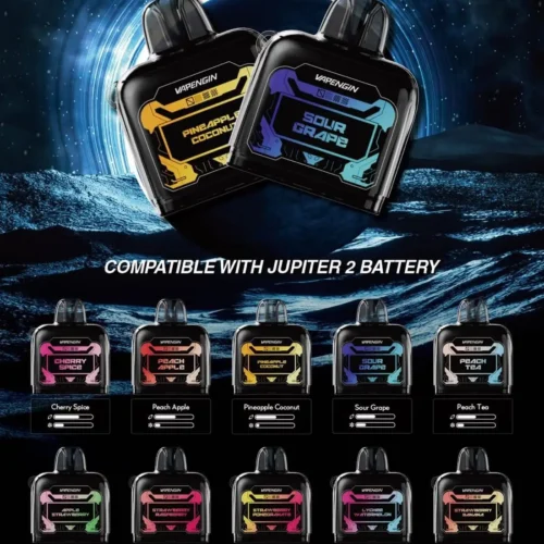 Vapengin Jupiter 2 plus 13,000 puffs