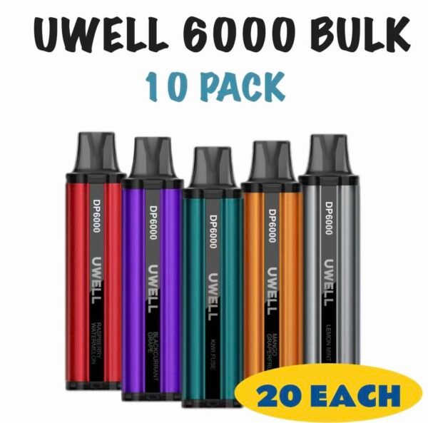 cf308356d9b219a5e868685cc9f1eae2 UWELL 6000 10 packs Bundle