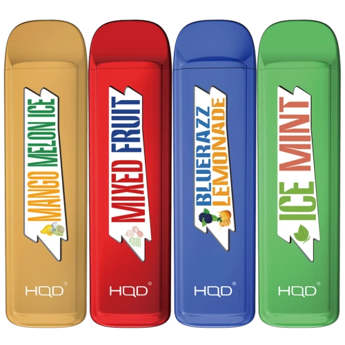 HQD Mega 1800 Puffs Disposable E-Cigarette