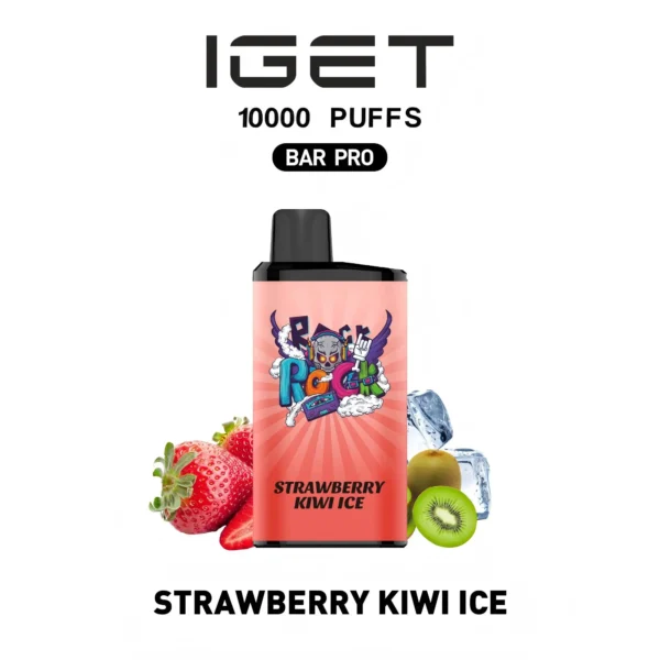 iget-bar-pro-strawberry-kiwi-ice IGET BAR PRO 10000 Bundle