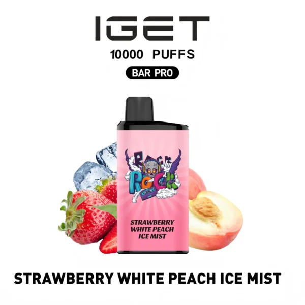 iget-bar-pro-strawberry-white-peach-ice-mist IGET BAR PRO 10000 Bundle